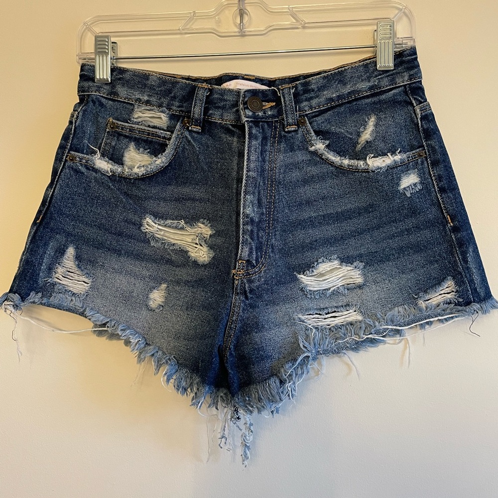 Zara Trafaluc Denimwear Jean Shorts Size 24